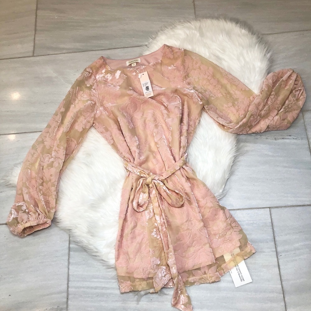 Yumi Kim Bellflower Dress in Blush - Picture 4 of 12